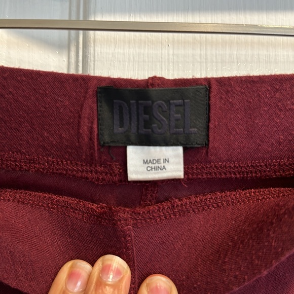 Diesel full length Burgundy skirt size M - Picture 3 of 6
